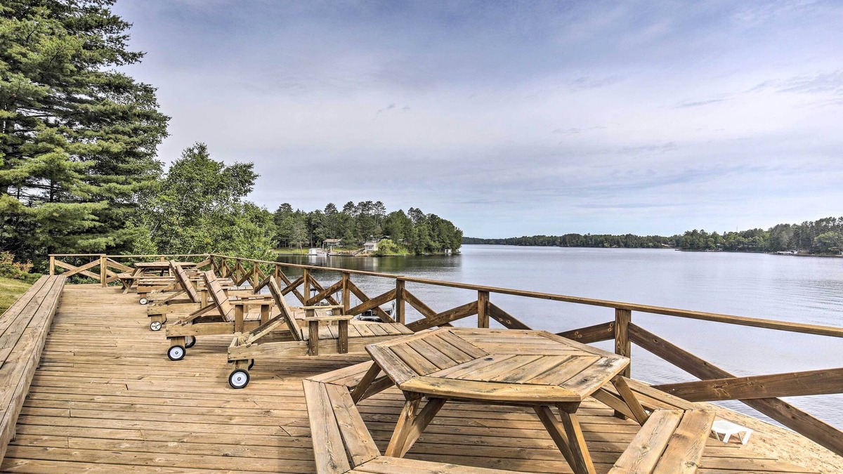 Tomahawk Cottage | Tomahawk Cottage w/Fire Pit & Lake Access!