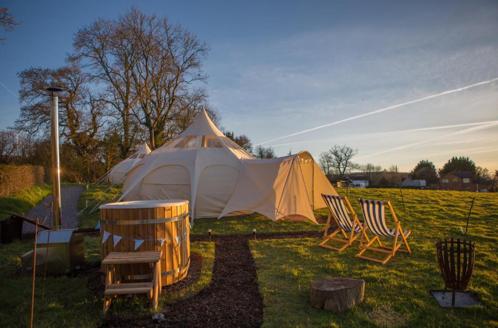 West Buckland Resort | Tone valley view glamping