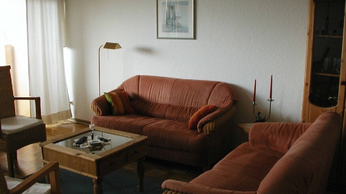 Eckernfeld Apartment | Top apartment, 8th floor, view over harbor and city