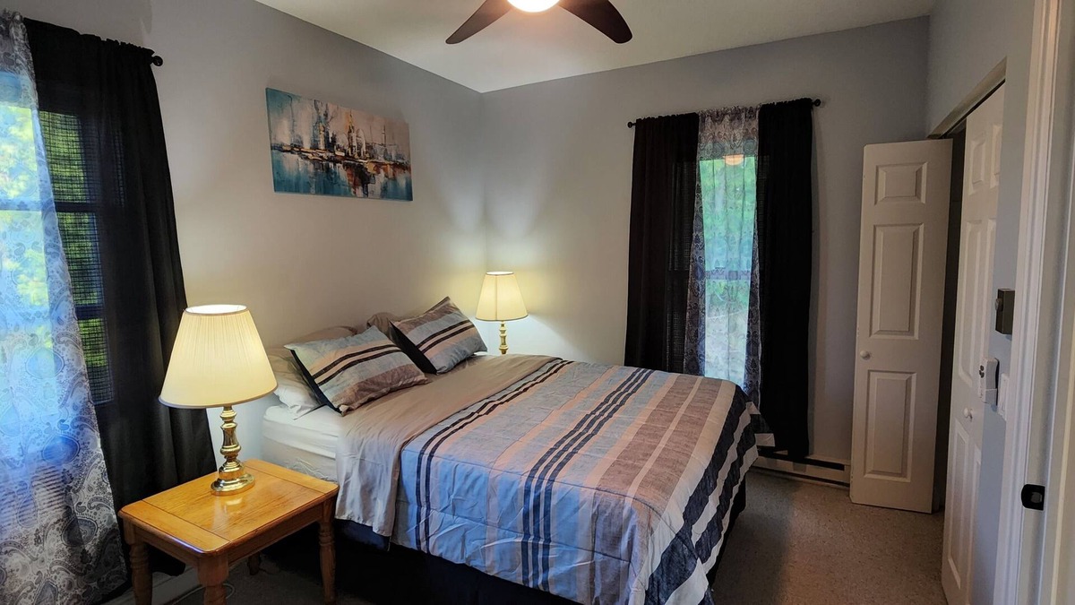 St Ignace Condo | Top floor condo