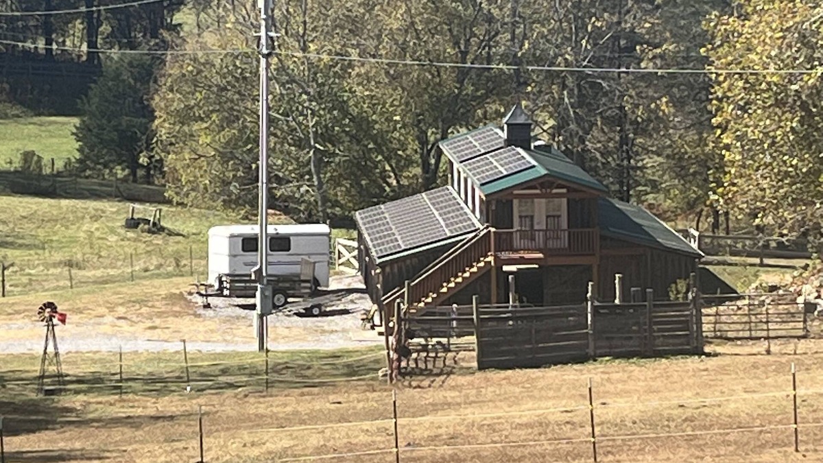 Washburn House | Top of the barn!