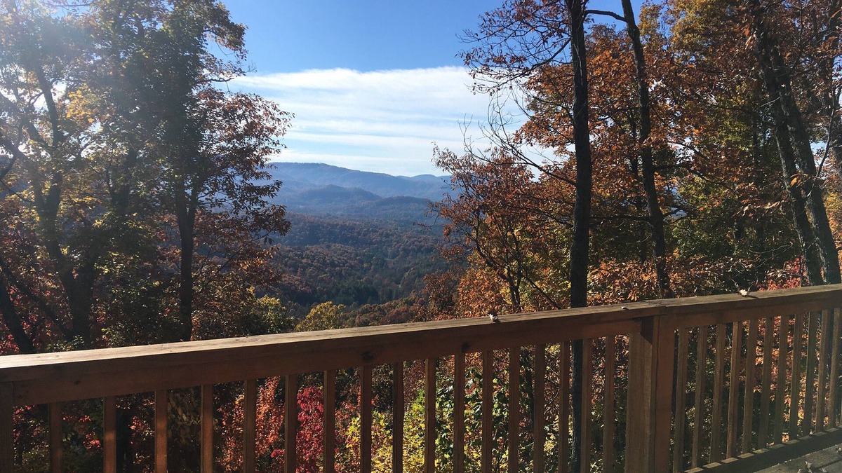 Fairview Cabin | Top of the world views; no hurricane damage; we would love your support!