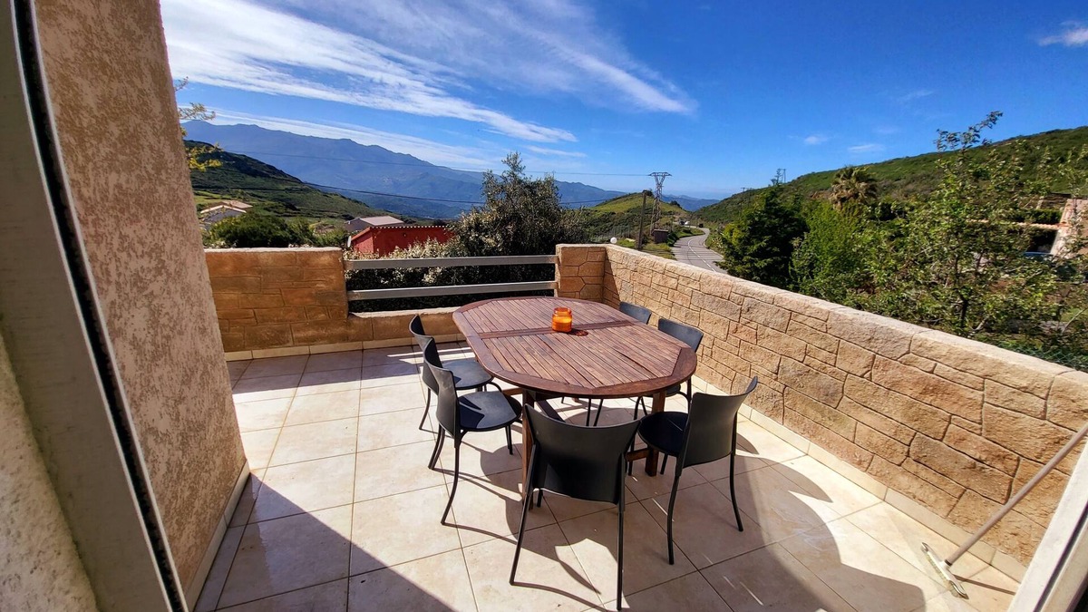Olmeta-di-Tuda House | Top of villa 170m2, large terrace, quiet in the countryside.