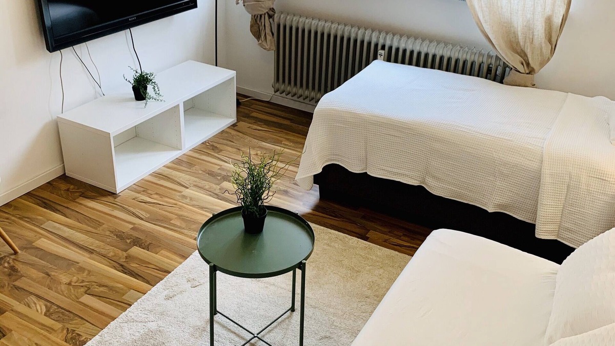 Homburg Apartment | Top renovated apartment below the University Hospital Homburg/with kitchen and bathroom