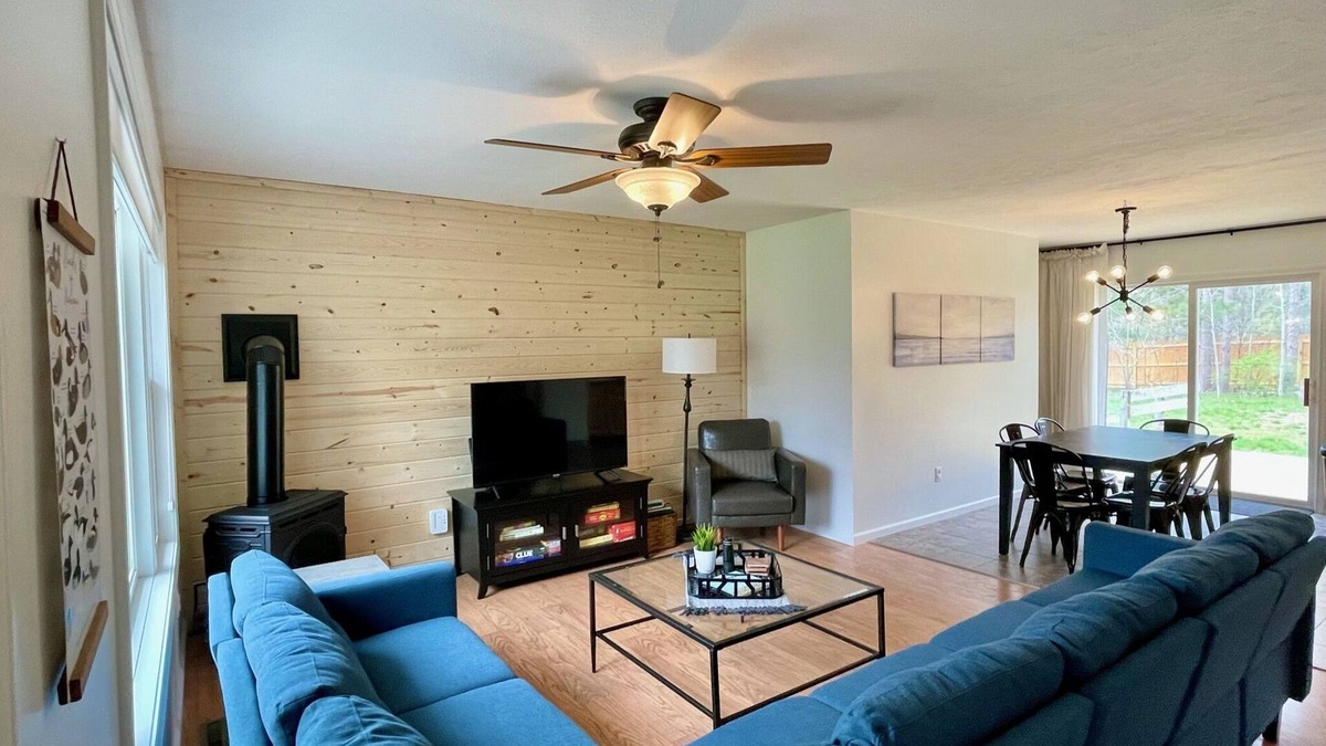 Rapid City House | Torch Lake Home: AC, arcades, game room, 3 min to Torch Lake! Bring your boat!