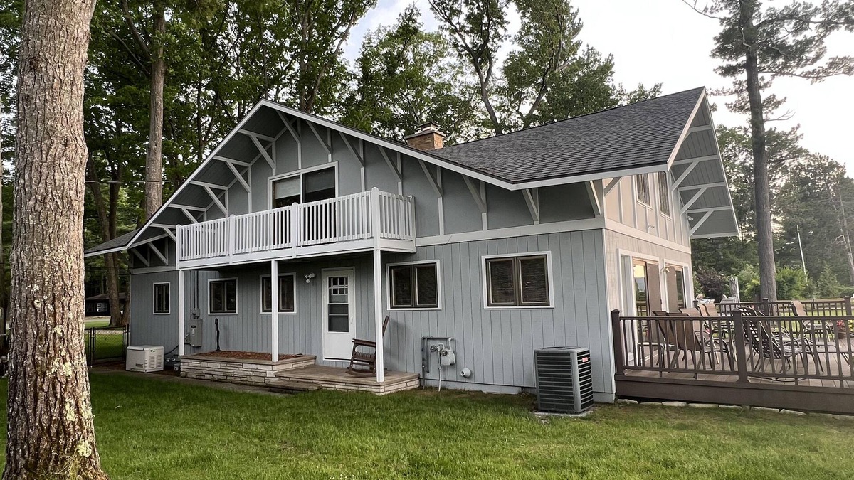 Mayfield House | Torch Lake home, south end of lake, sandy beach, mile-and-a-half from sand bar!