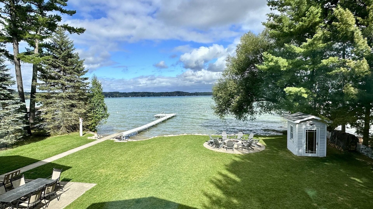 Rapid City House | Torch Lake Waterfront Wonder-crystal clear water & shallow sandy walk-out