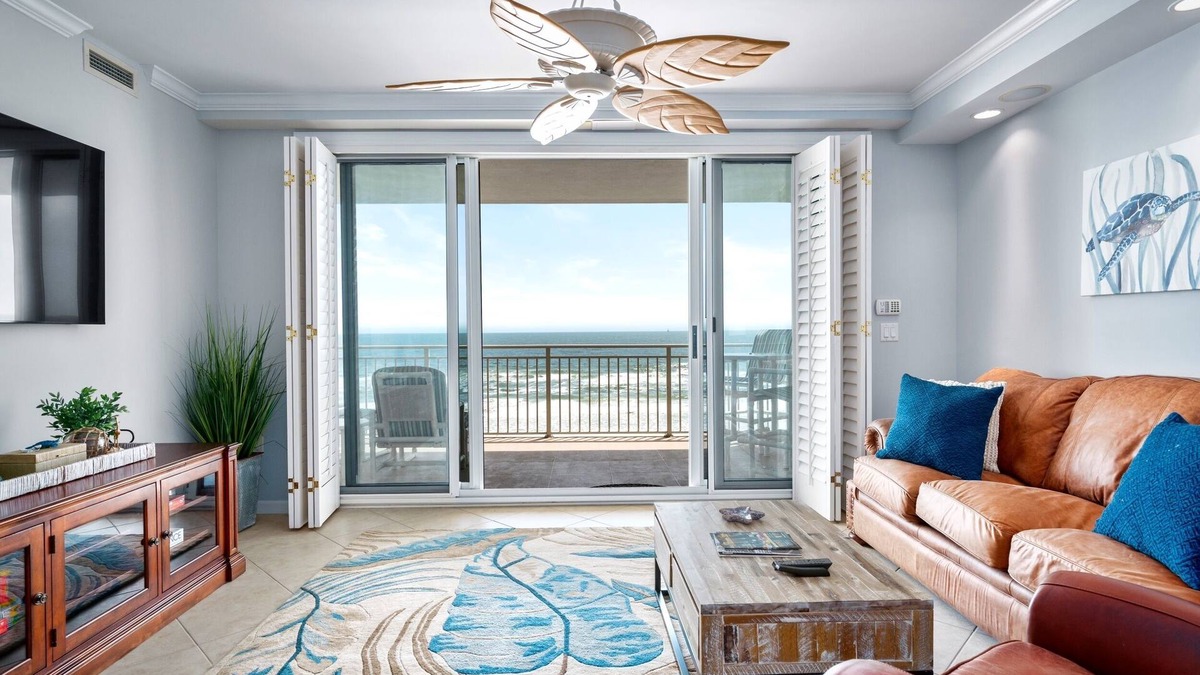 Jacksonville Beach Condo | Tortuga Sunrise Large Balcony Oceanfront 2 Bedrooms