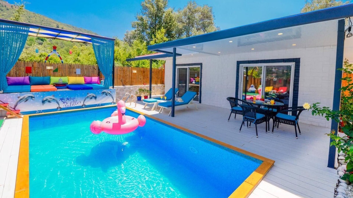 Uzumlu House | Totally Private Honeymoon Villa with Secluded Pool in Peaceful Village Setting.