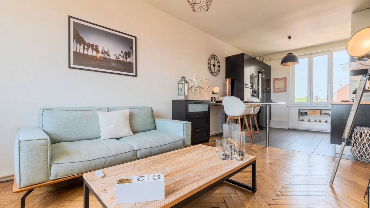 Tourcoing Apartment | Tourcoing - Superb 2 person flat with character