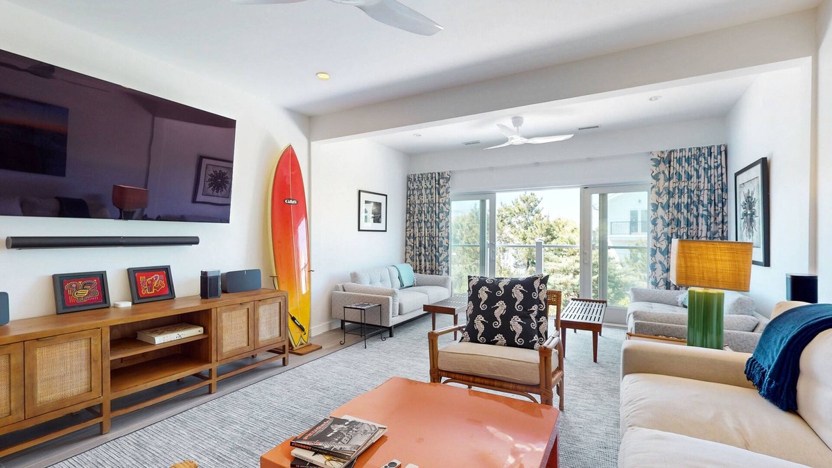 Rehoboth by the Sea House | Town of Dewey Beach- Inviting newly renovated townhouse with ocean views