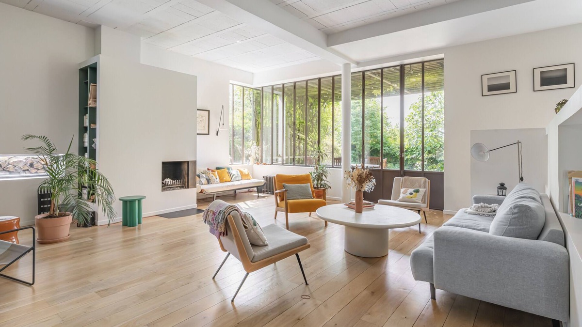 Montreuil House | Très Grande Maison D'architecte Avec Jardin, Idéal Pour les Familles