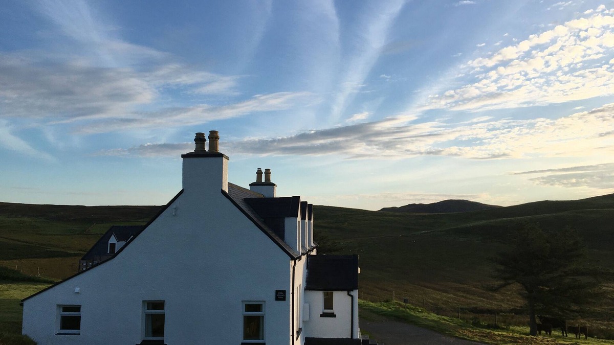 Bornesketaig Cottage | Traditional Croft House, modern interior, in stunning landscape, near the coast.