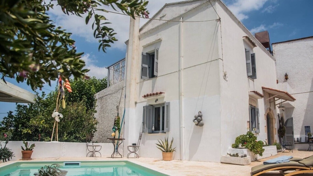 Kefalas House | Traditional Stone Village House with Private Pool, Near to Chania and Beaches