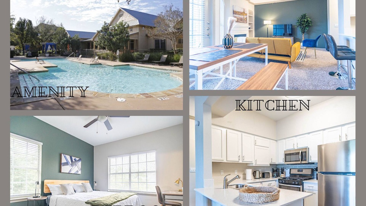 Wells Branch Apartment | Tranquil 1BR King Suite | Pool, Parking & Gym Included