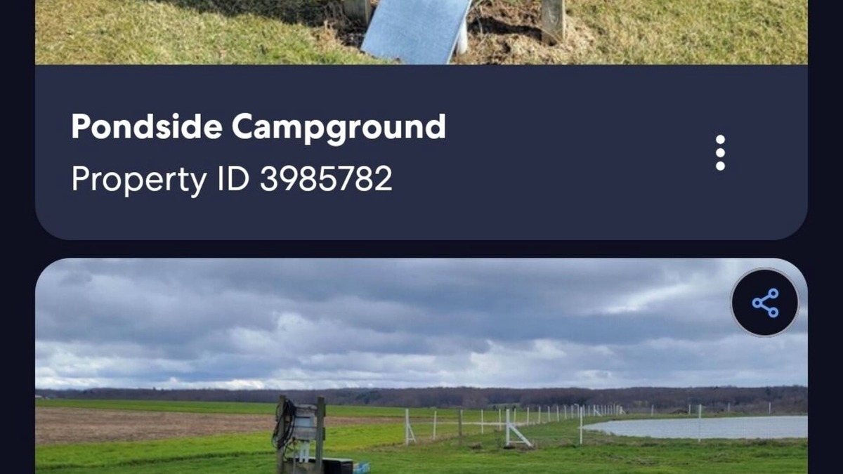 Meadville RV Rental | Tranquil campground in Meadville for a peaceful getaway. Park car, popup a tent