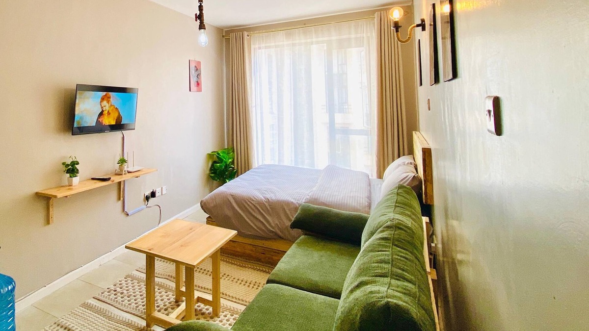 Muthaiga Apartment | Tranquil handcrafted studio in Nairobi for a peaceful getaway