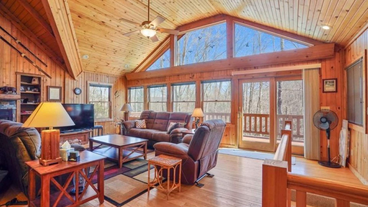 Davis Cabin | Tranquil Haven Mountain Retreatn very Private! pets welcome.