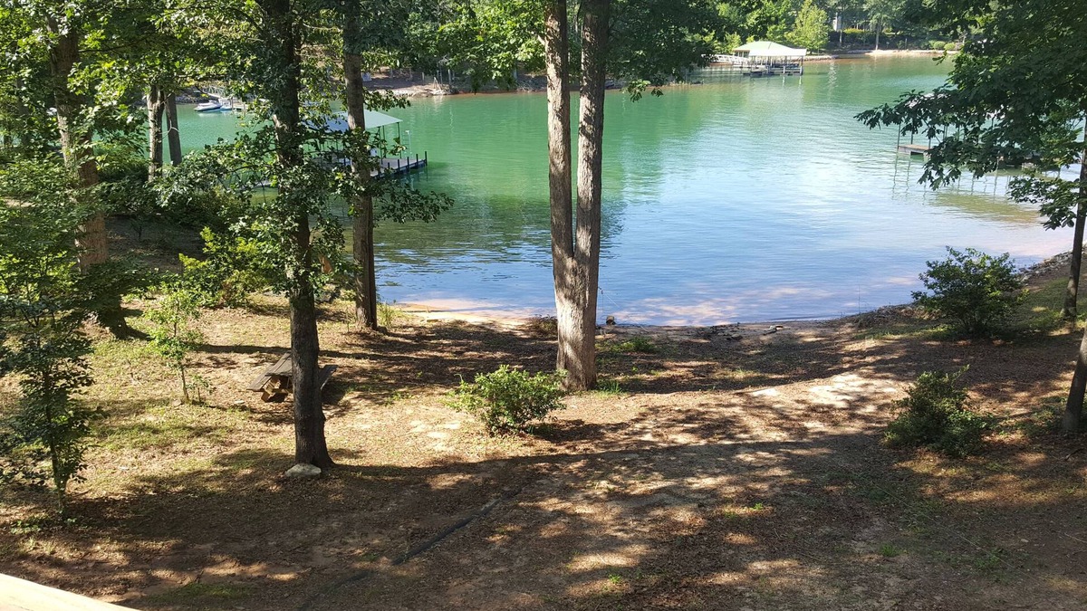 Seneca House | Tranquil Lakefront Setting near Clemson SC with Private, Covered Dock