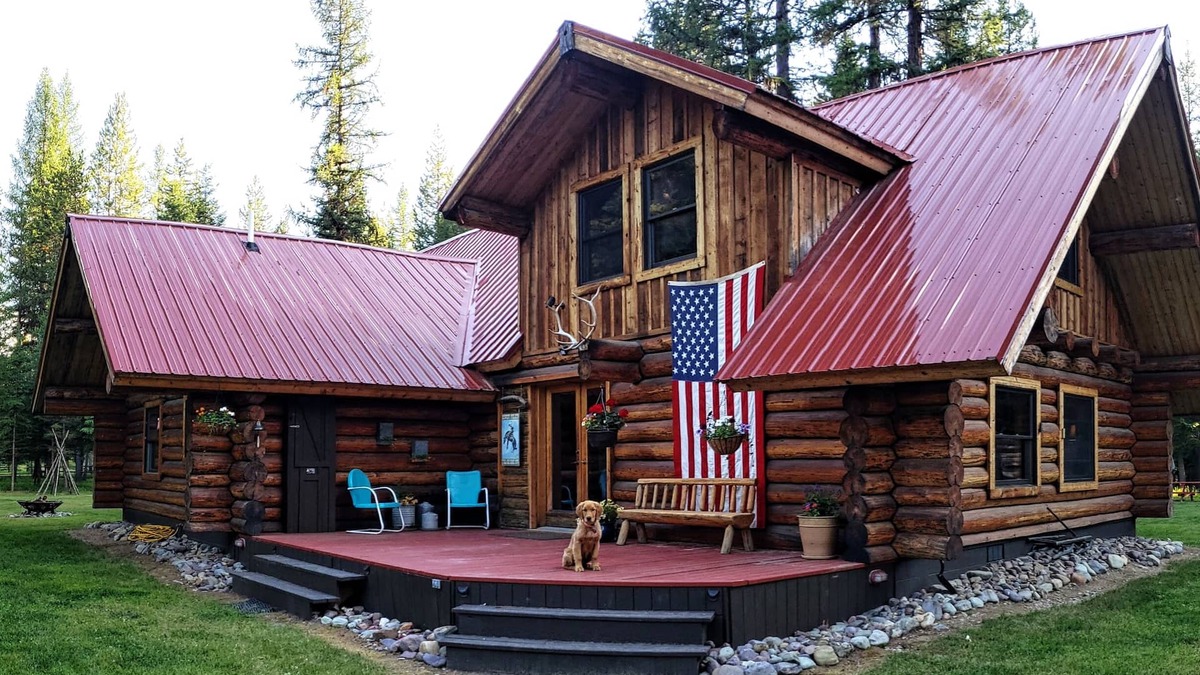 Bigfork Cabin | Tranquil Montana Cabins on 10 acres