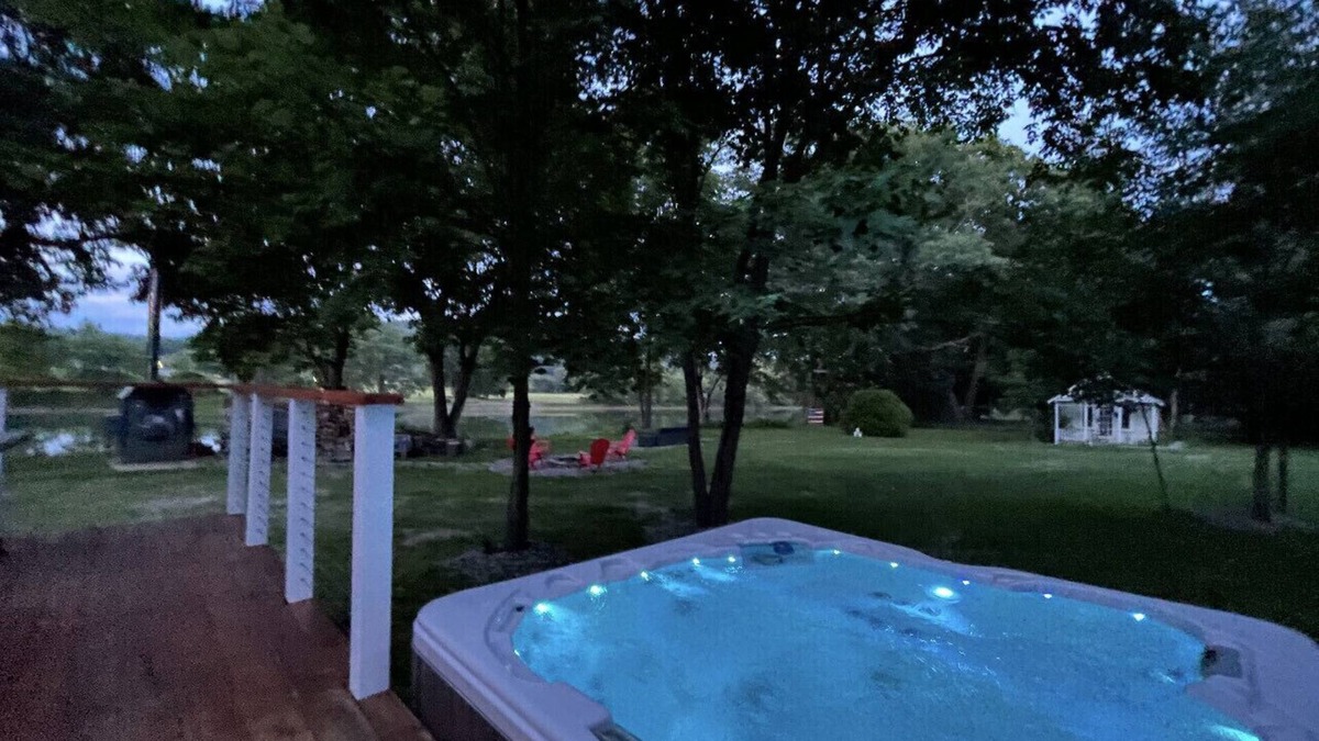 Corbettsville House | Tranquil River cottage w/hot tub, firepit , mins to a 18-holes golfing & fishing