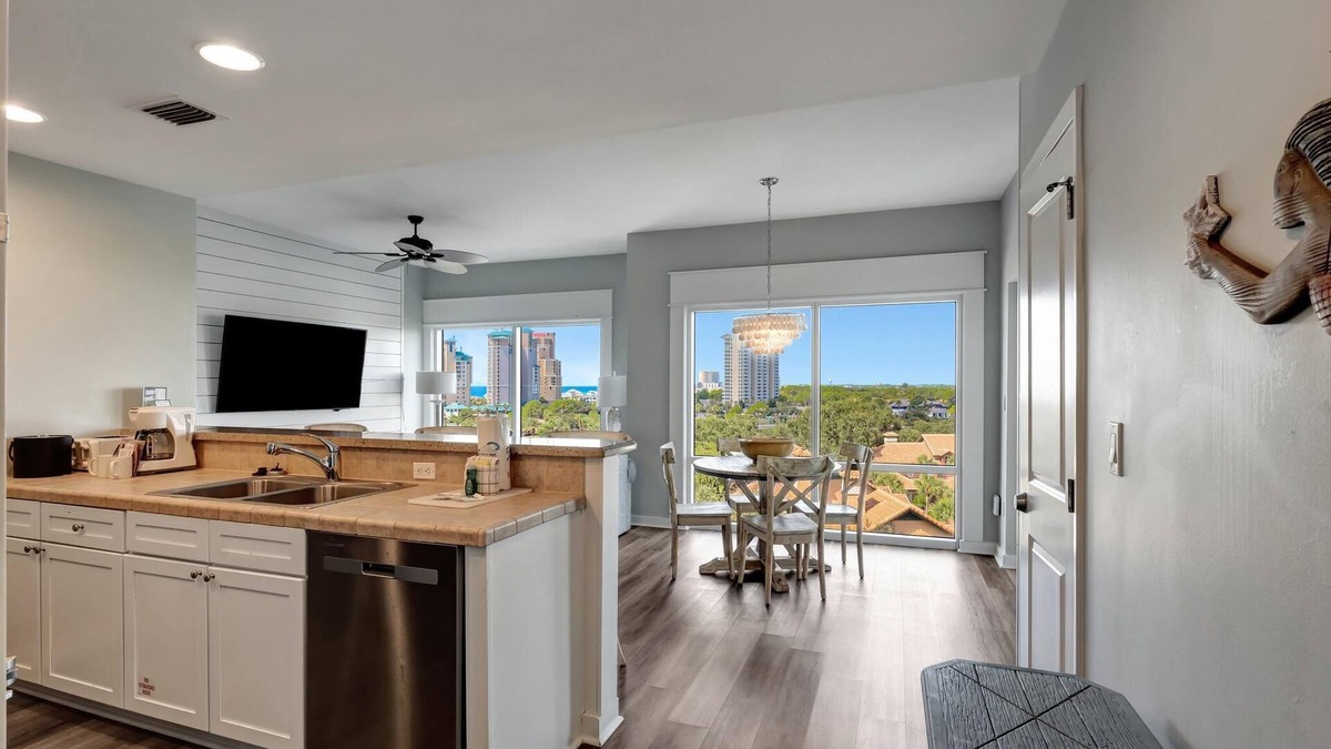 Four Mile Village Condo | Tranquil Sandestin 1BR Sanctuary: Scenic Balcony, Sun Deck, Spa Access & Resort Perks Await!