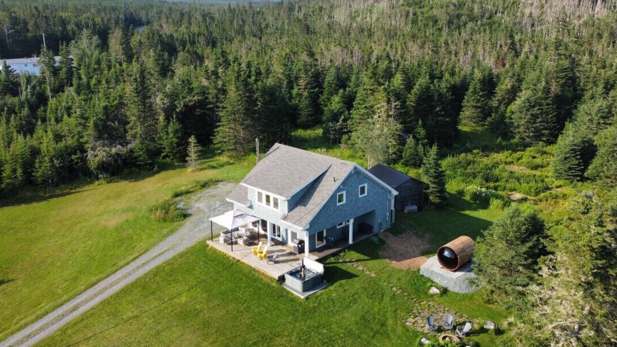 Halifax County House | Tranquil Seaside Getaway - hot tub -sauna -private
