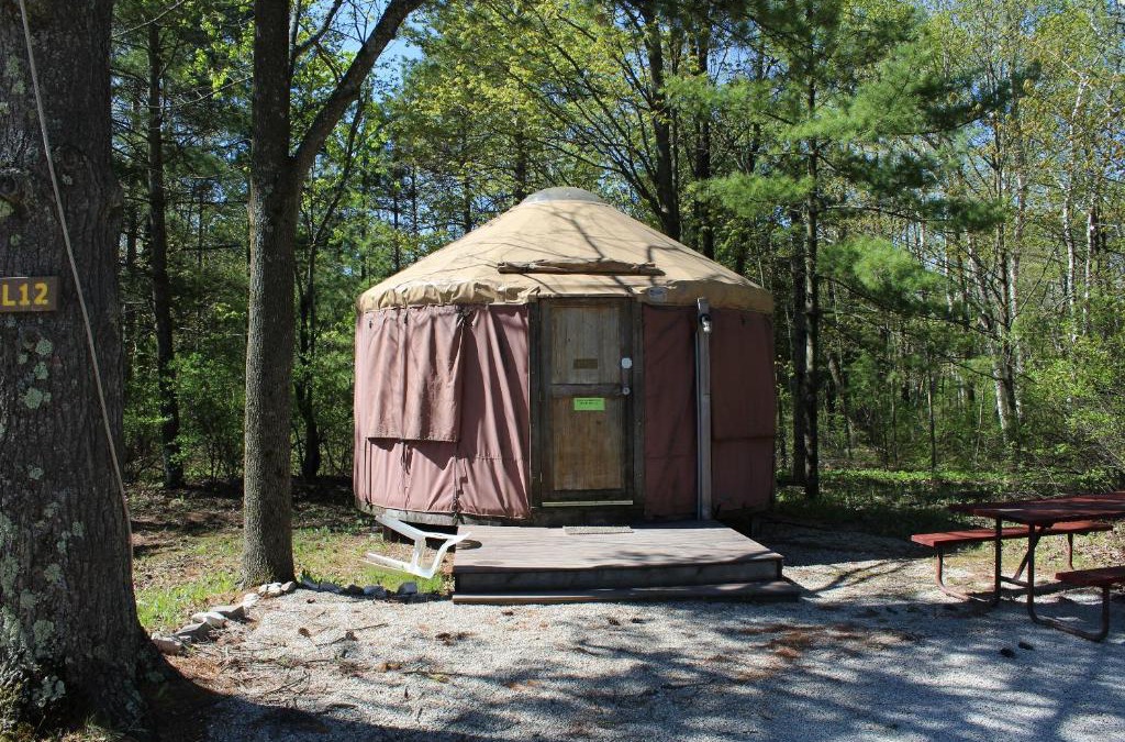 Sturgeon Bay Resort | Tranquil Timbers Yurt 3