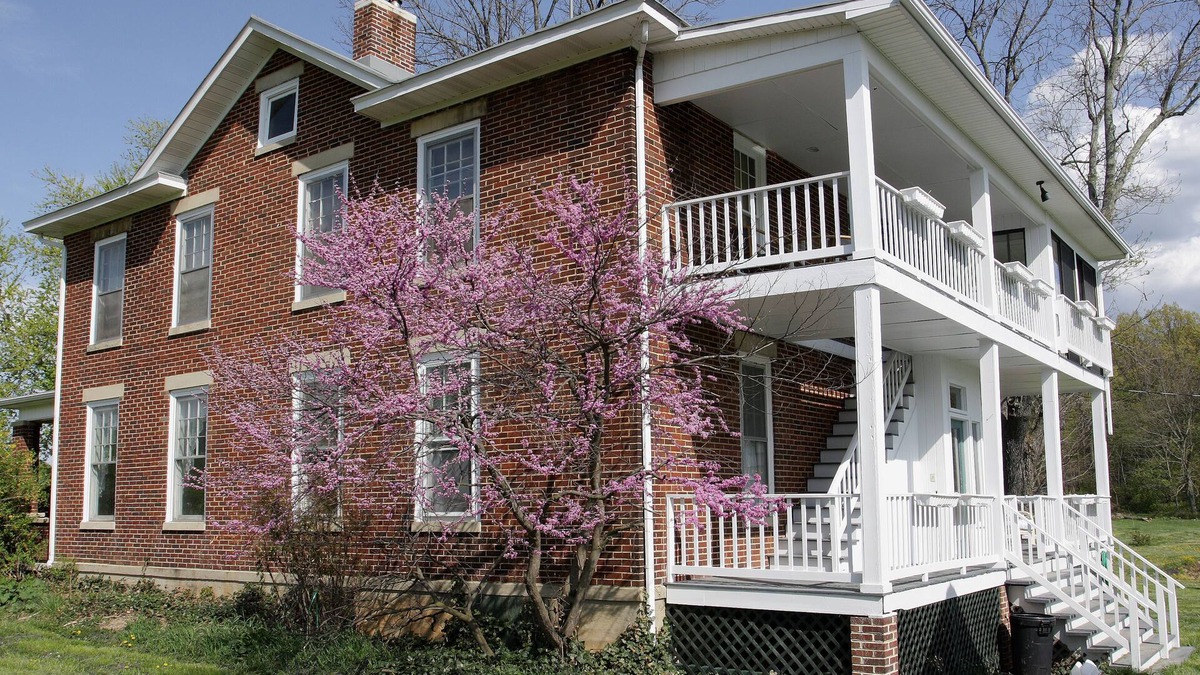 Spottswood Apartment | Tranquility, Wonderful View From The Sun Room,In The Historic Shenandoah Valley