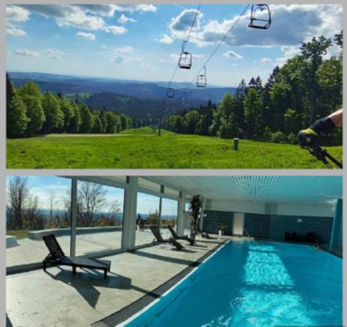 Geyersberg Apartment | Traumblick Bayerischer Wald, Pool & Sauna, Getränke, Klimaanlage
