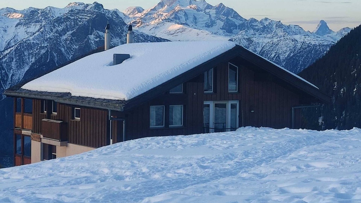 Riederalp Apartment | Traumwohnung Chalet Talisman Ski In/out Riederalp