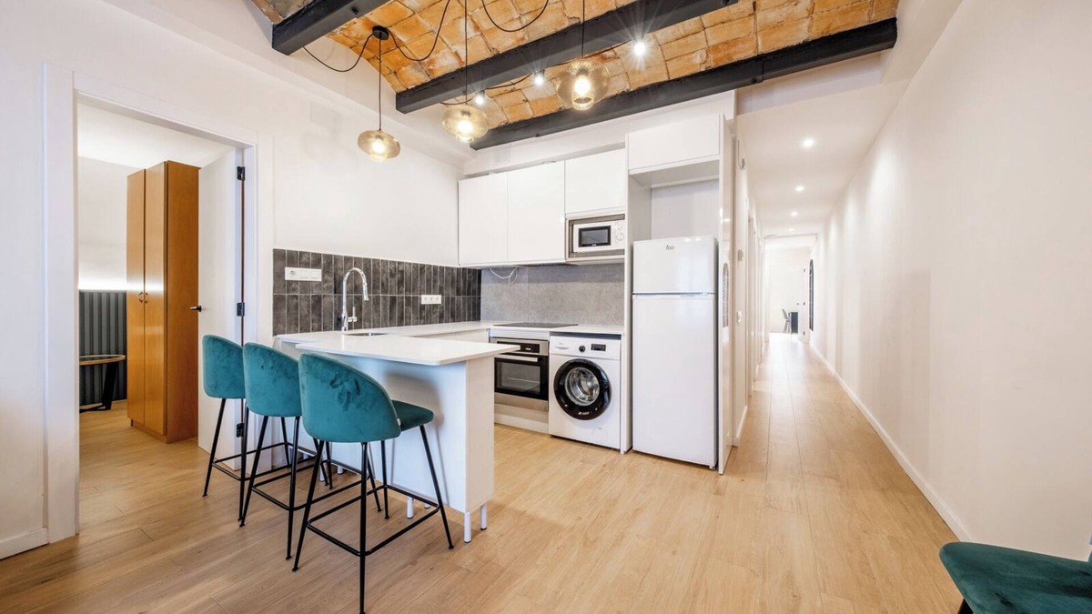 El Baix Guinardo Apartment | TRAV4-2 · 4h - Four Bedroom Apartment, Sleeps 6