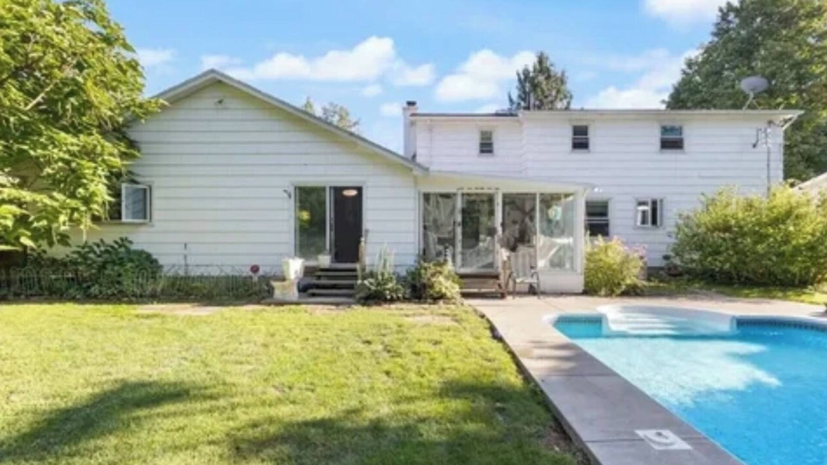 Pittsford House | Traveler’s Wellness Oasis - gorgeous pool, fish pond, and hot tub!