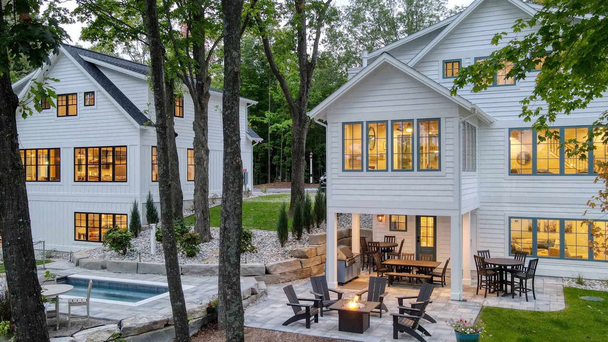 Mayfield Resort | Traverse City Lakemore Resort, Side by Side Luxury Lakefront Homes on Arbutus Lk