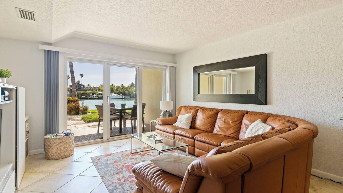 Capri Isle Condo | Treasure Island Waterfront Condo on Peaceful Isle of Capri