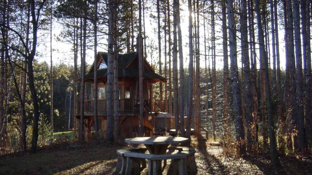 Durham Region Ski Chalet | Tree House getaway with swimming, 18km of Hiking and MTN Biking Trails.