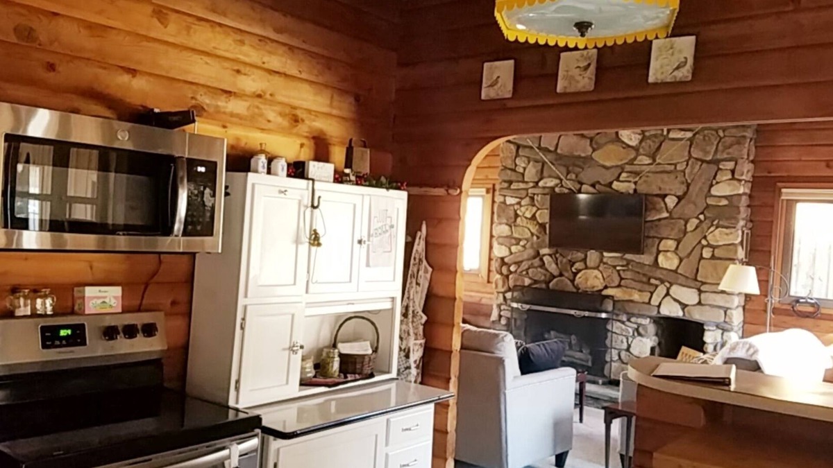 Lost River Cottage | Tree swing, Outdoor dining with Stream and Fire Pit, Large Yard, Sunroom, Trail