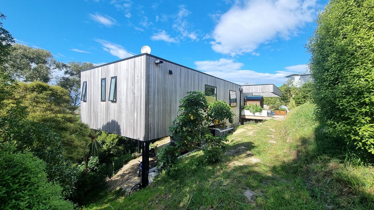 Dunedin House | Tree top and ocean views