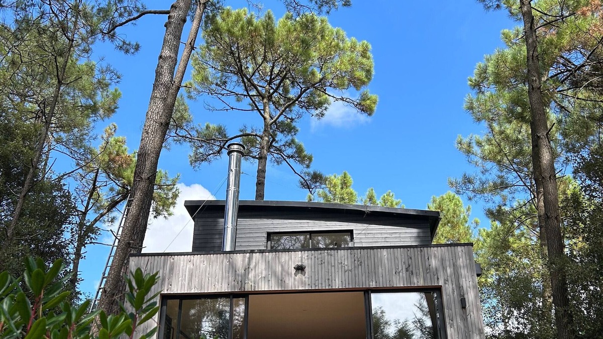 Saint-Jean-de-Monts House | Treehouse, near beach, fireplace, garden, parking