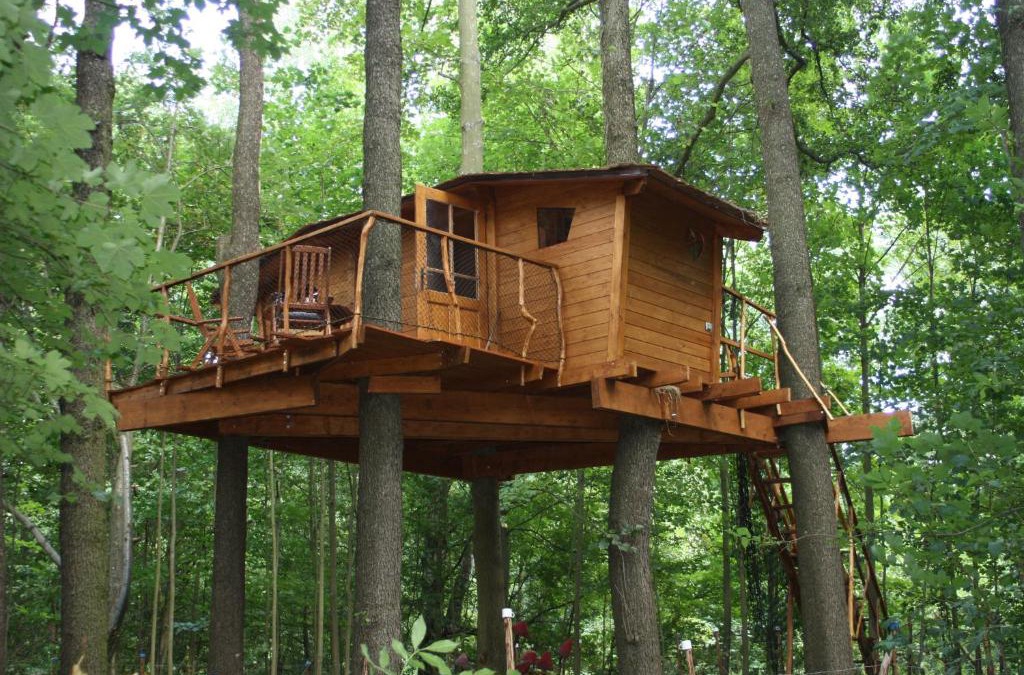 Bohutin Ski Chalet | Treehouse v Brdech
