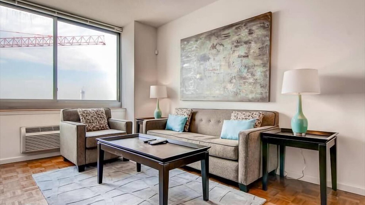 Hudson Exchange Apartment | Trendy&Affluent Jersey Location | Furnished w/Stackable Washer/D