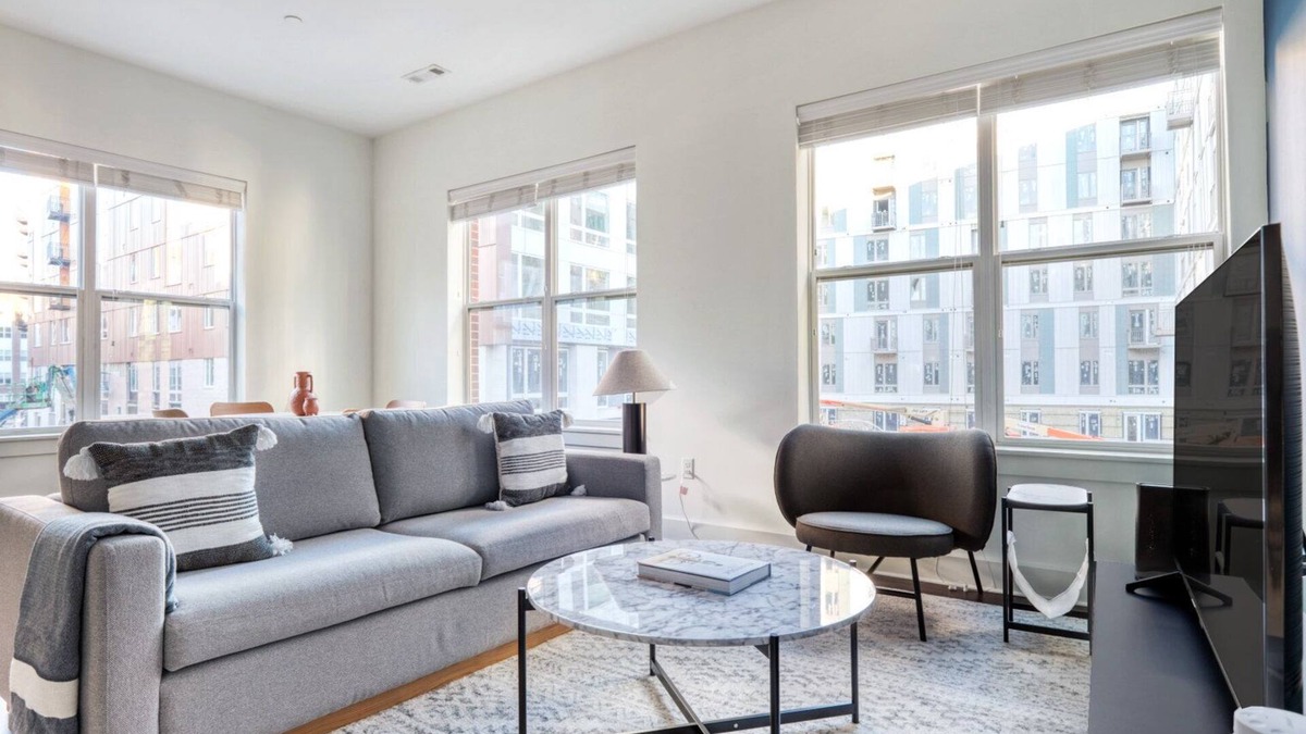 Cambridge Apartment | Trendy Cambridge Alewife 2BR w/W/D, Gym & Roof, nr T, by Blueground