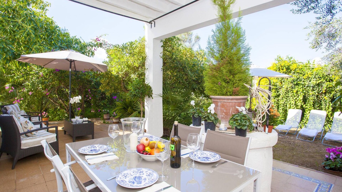 Colonia de Sant Pere House | TRES PINS - Lovely holiday home with private patio and 300 m from the beach. Free WiFi