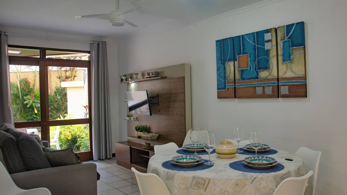 Ponta das Canas Apartment | Triplex in Floripa and facing the sea!