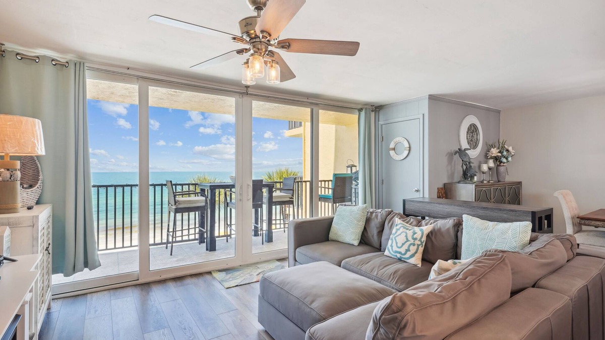 Madeira Beach Condo | Trillium 3A Amazing and luxurious updates, beach front with breathtaking views!