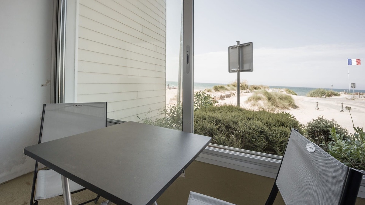 Courseulles-sur-Mer Apartment | Trimaran - appartement 2 chambres vue mer
