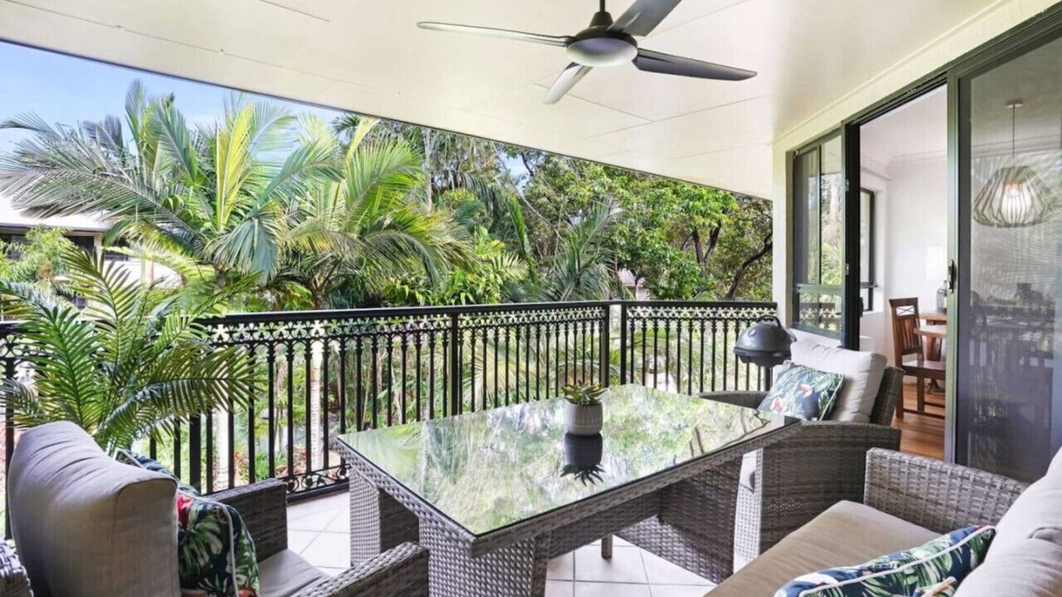 White Rock Apartment | Trinity Links Resort- Luxury Tropical Retreat with Pools, Spa & Golf Course Views