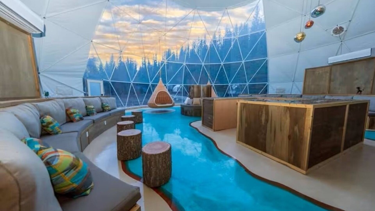West Glacier Resort | Triple G’s Resort - Sky Dome 2