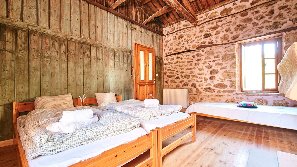 Kato Diminio House | Triple Room - Hostel Elisson/Agroikia (Farmhouse)