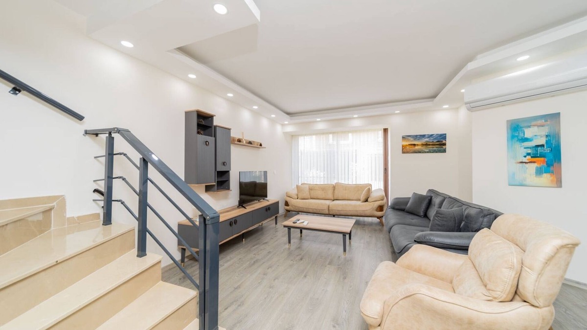 Aksu Villa | Triplex Villa with Sauna Near Airport in Antalya